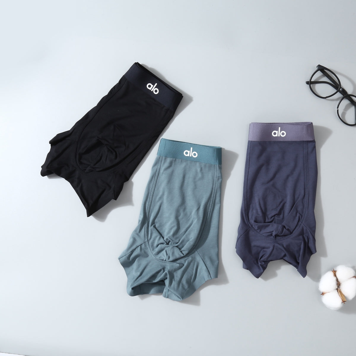 Alo Tonal Waistband Men's Trunk Underwear - 3-Piece Box