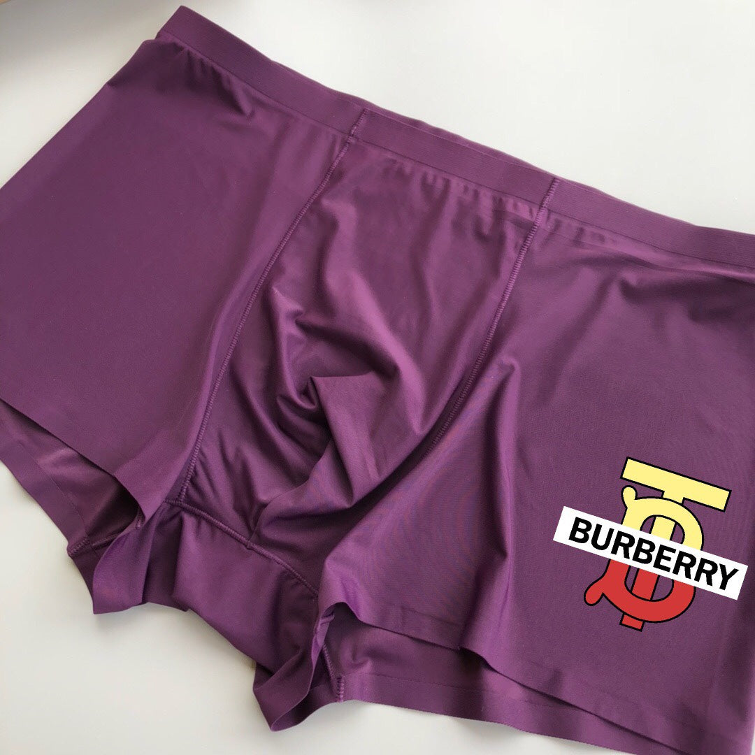 Burberry Multicolour Logo Men's Trunk Underwear - 3-Piece Box