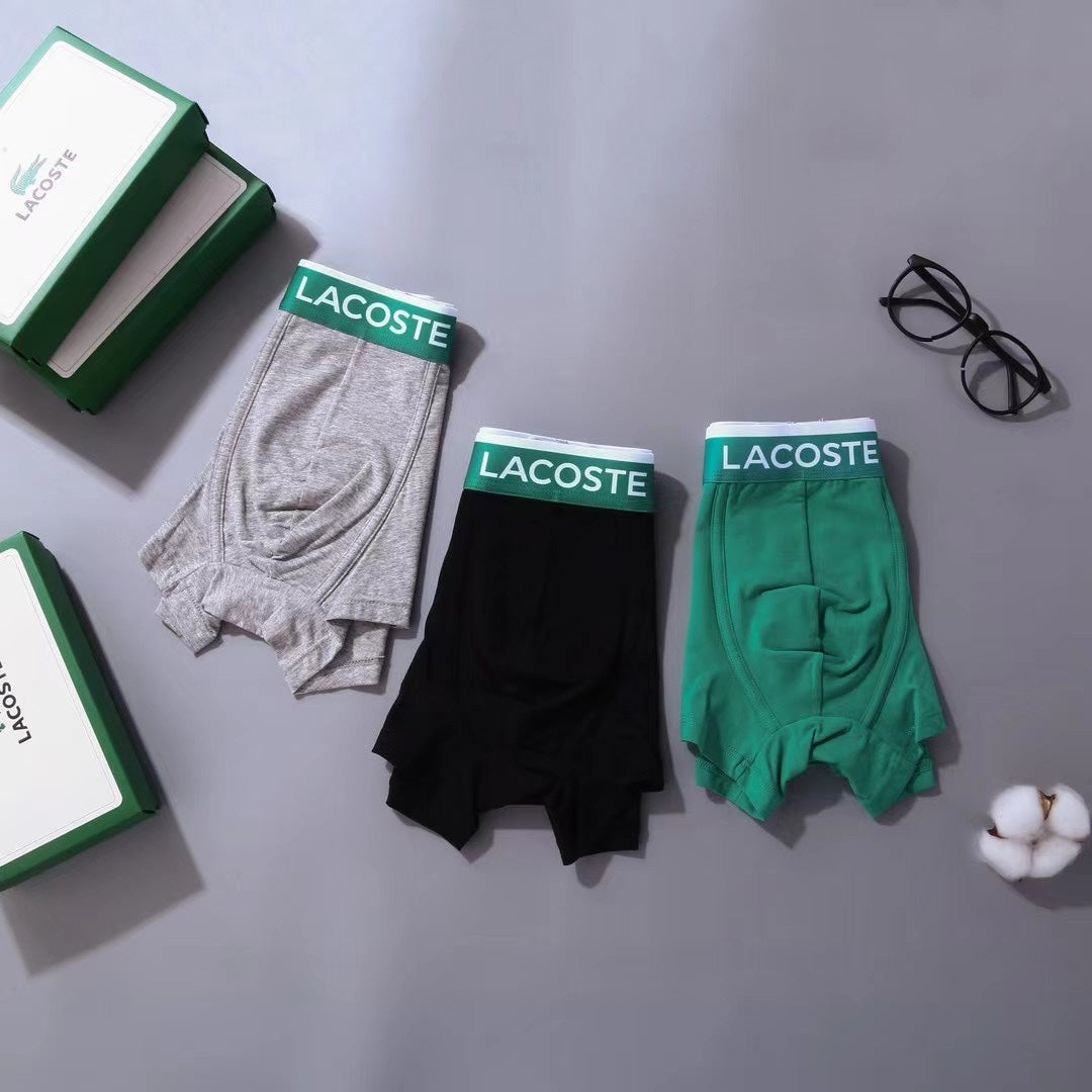 Lacoste Crocodile Details Men's Boxer Briefs