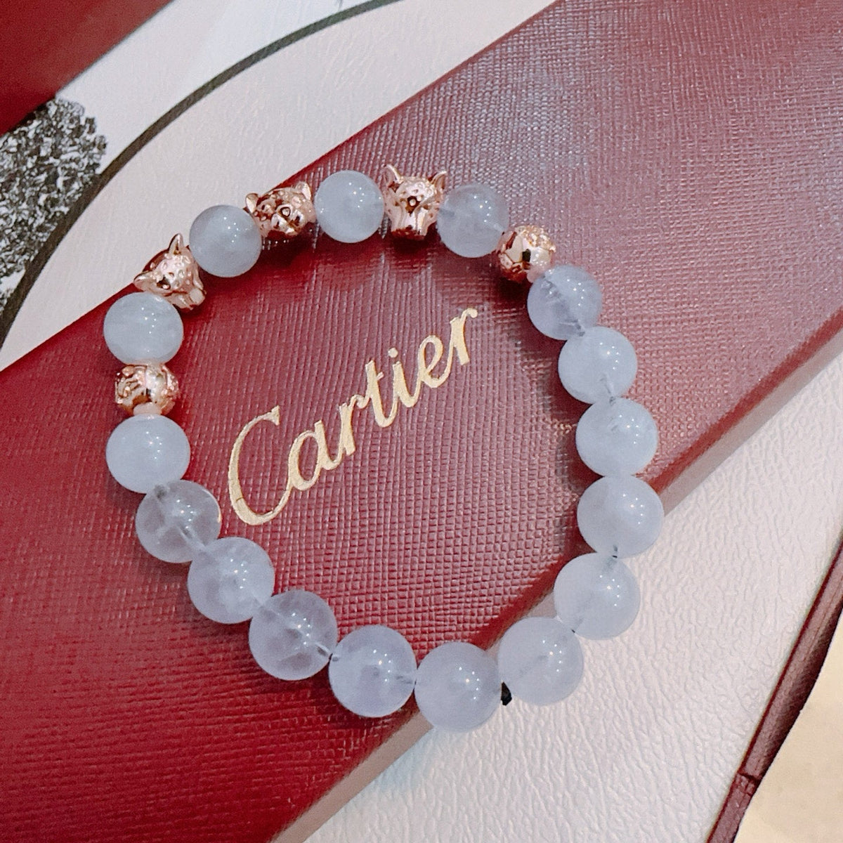 Martin Graham bracelet in polished metal-tone – close-up detail