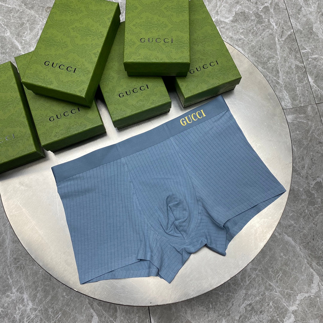 Gucci Cotton Men's Boxer Briefs - 3-Piece Box - Sizes L-XXXL