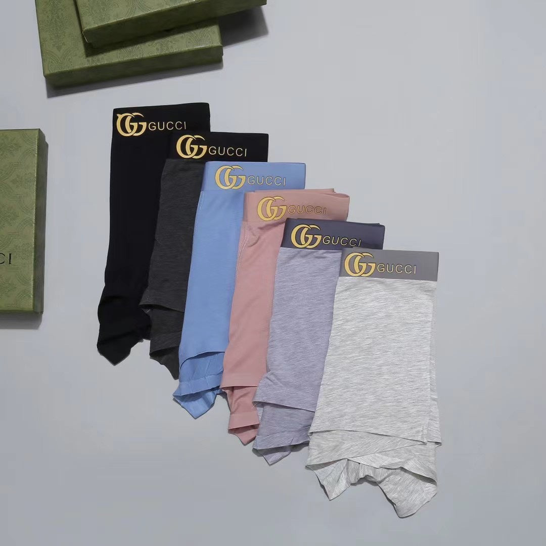 Gucci 90/10 Regenerated Modal-Spandex Men's Boxer Briefs - 3-Piece Box - Sizes L-XXXL