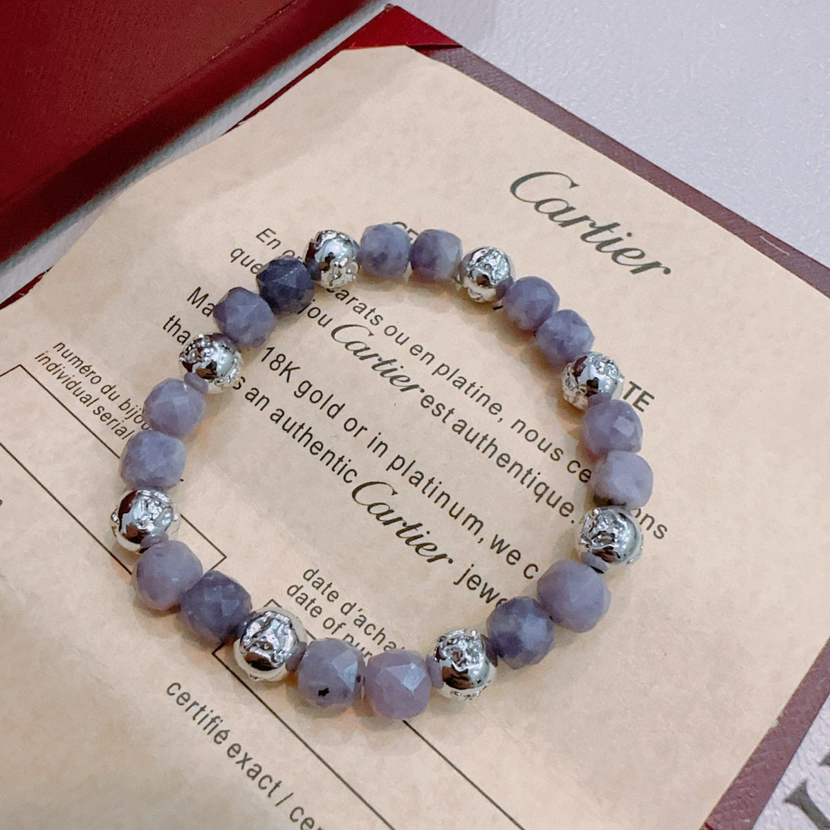 Martin Graham bracelet in polished metal-tone – close-up detail