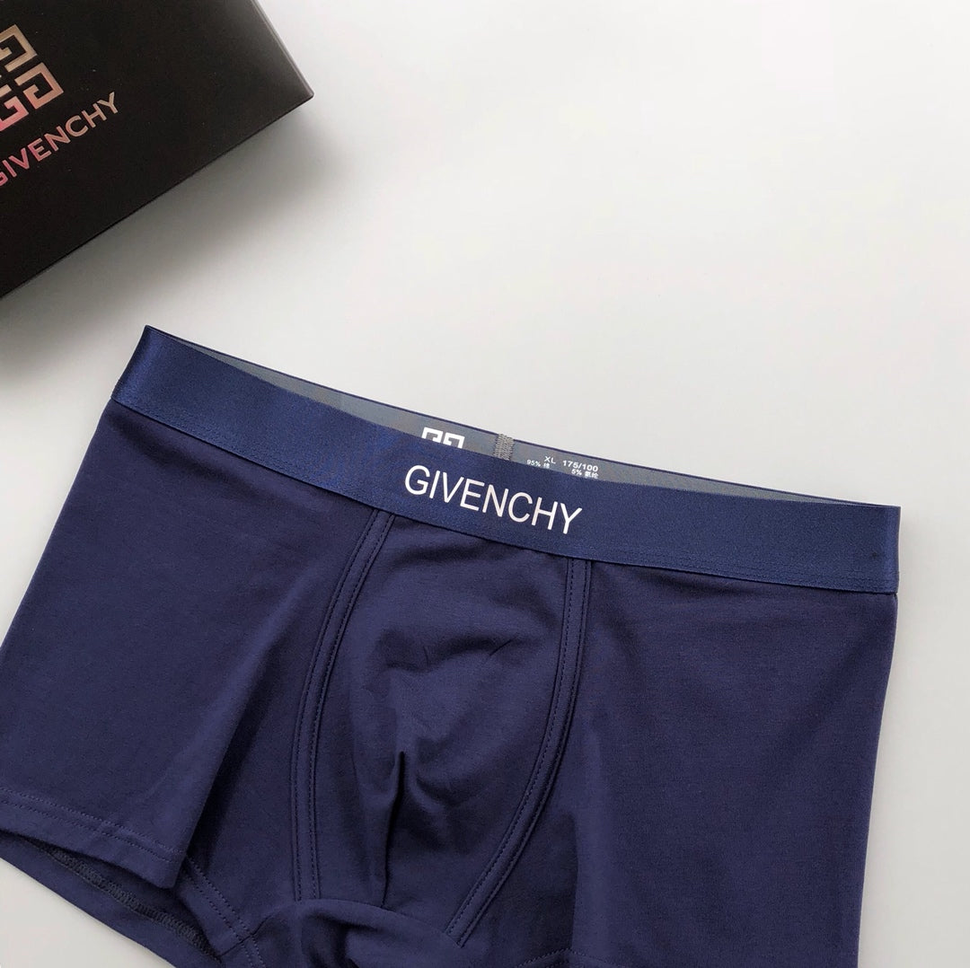 Givenchy Broad Tonal Waistbands Men's Boxer Briefs - 3-Piece Box