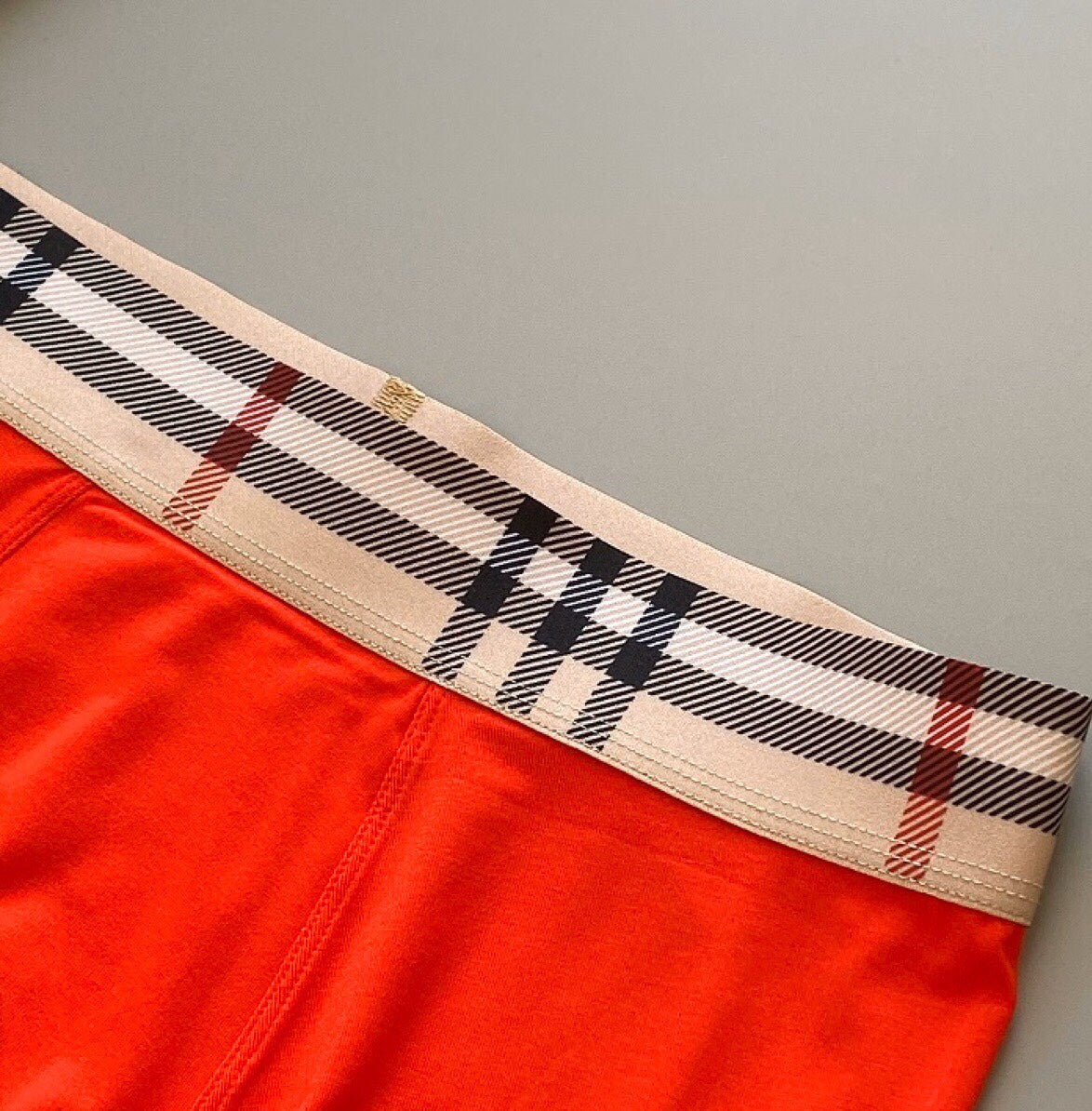 Burberry Bear-Patch Check-Waistband Modal-Blend Boxer Briefs - Box of 3