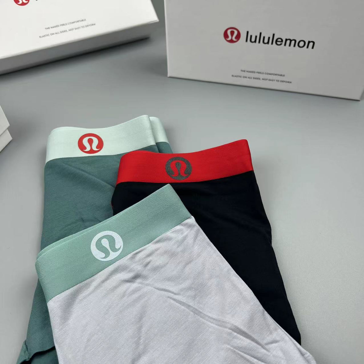 Lululemon Modal Breathable Seamless Men's Boxer Briefs – 3-Pack