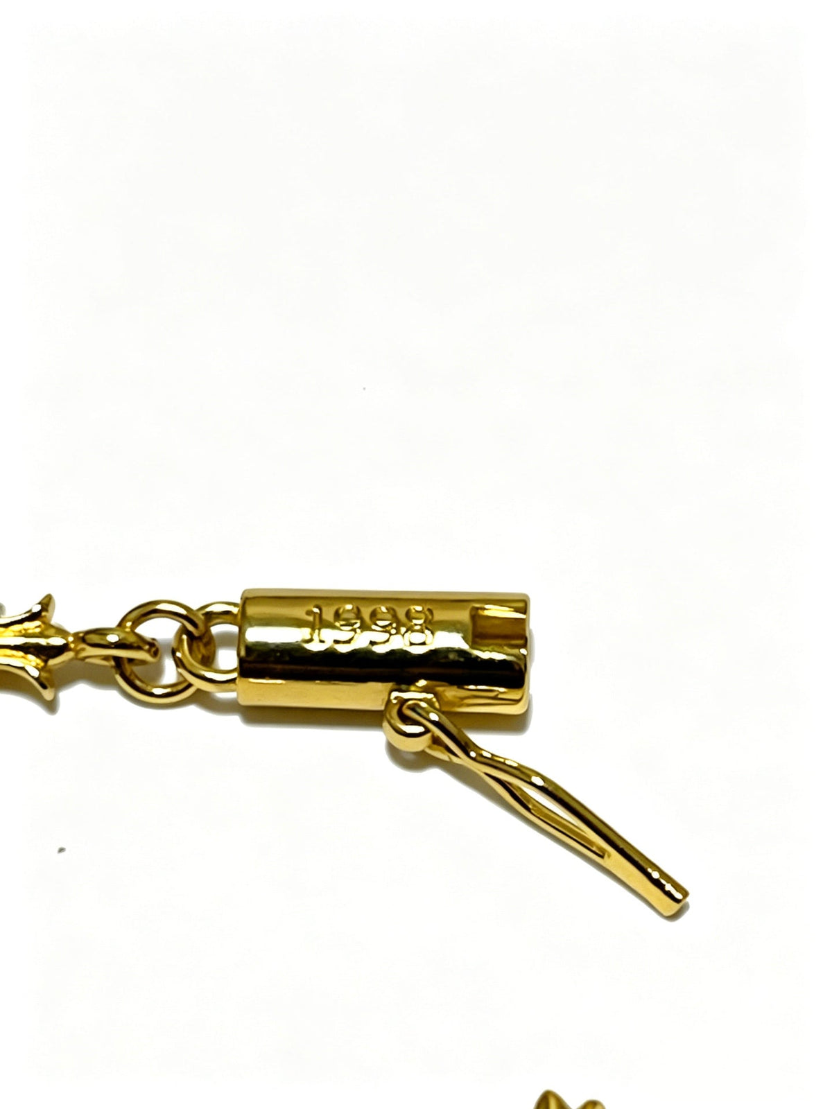 Martin Graham bracelet in polished metal-tone – styled product view