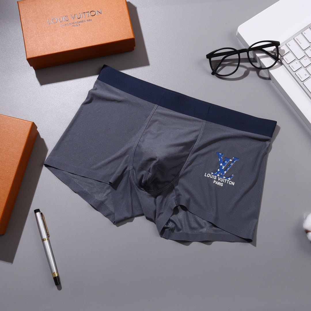 Louis Vuitton Colourful Initial Graphics Men's Boxer Briefs - 3-Piece Box