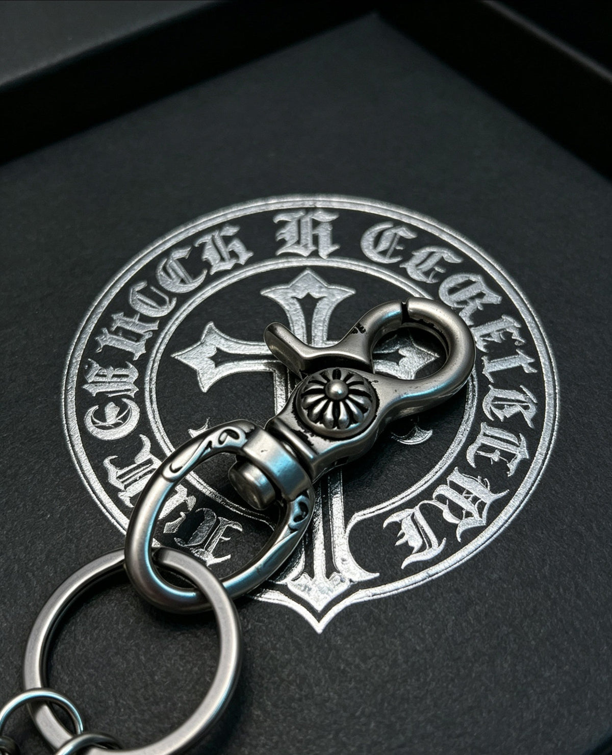 Martin Graham chain accessory in polished metal-tone – styled product view