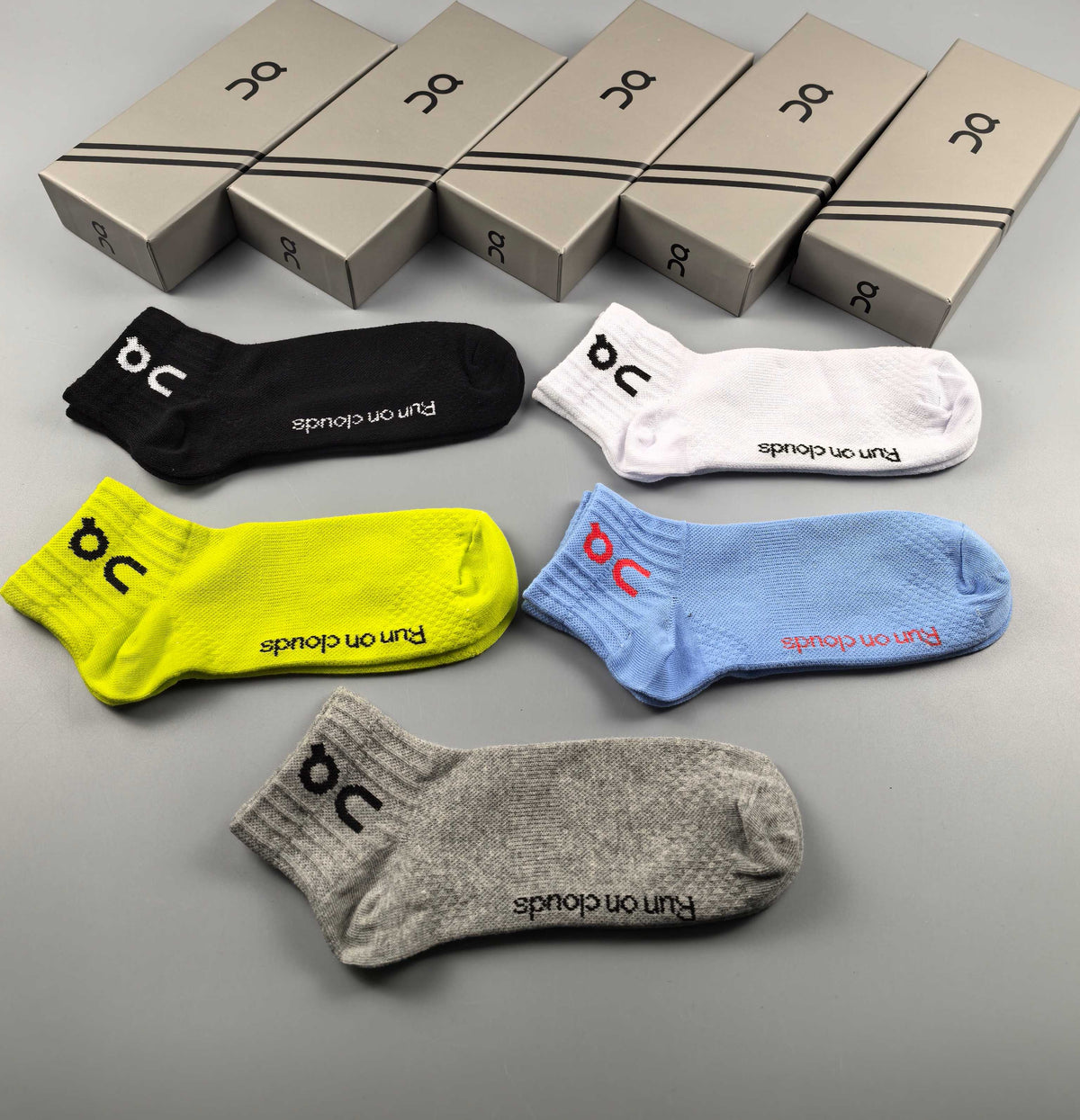 On Cotton Socks - 5-Pair Set