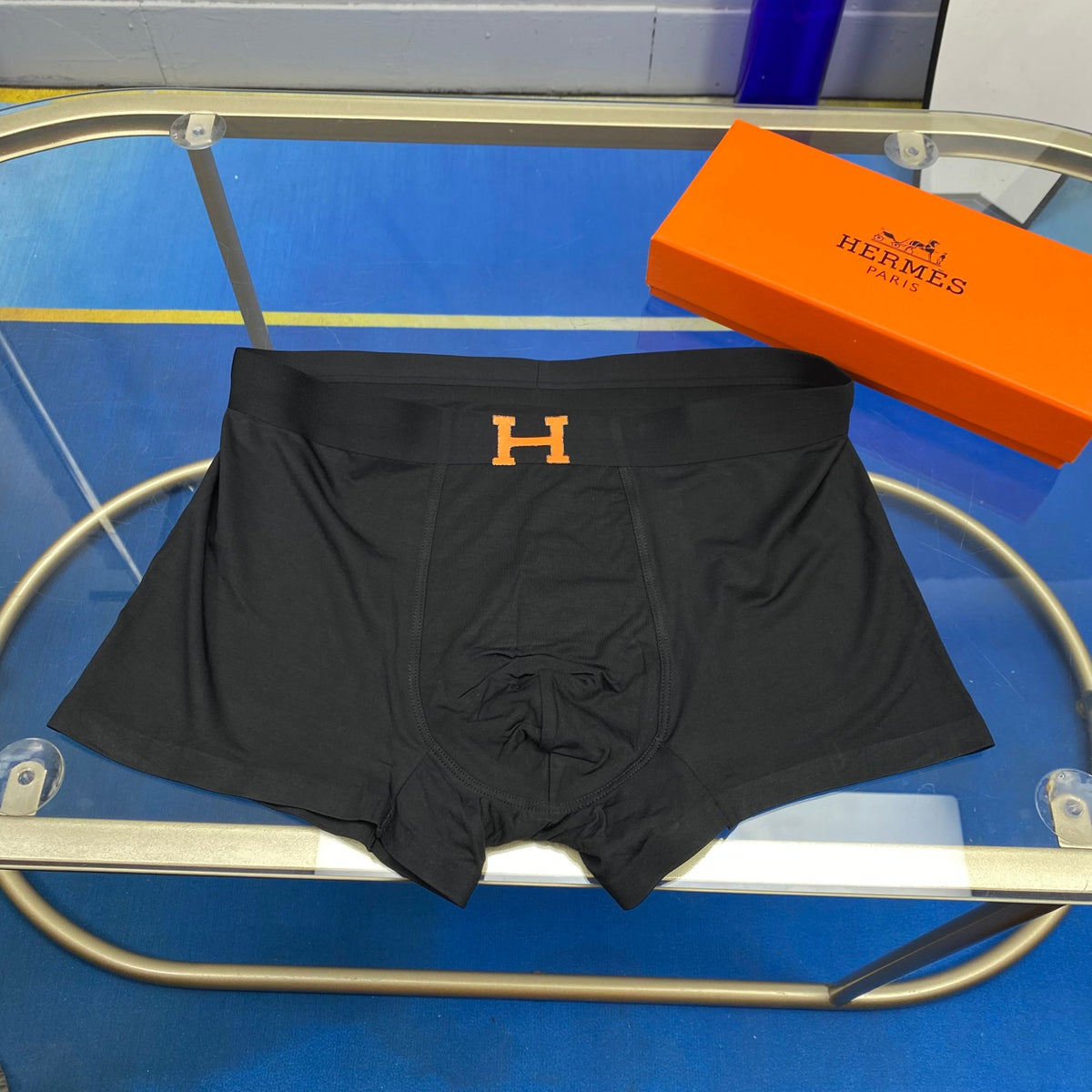 Hermes H Details Men's Boxer Briefs - 3-Piece Box