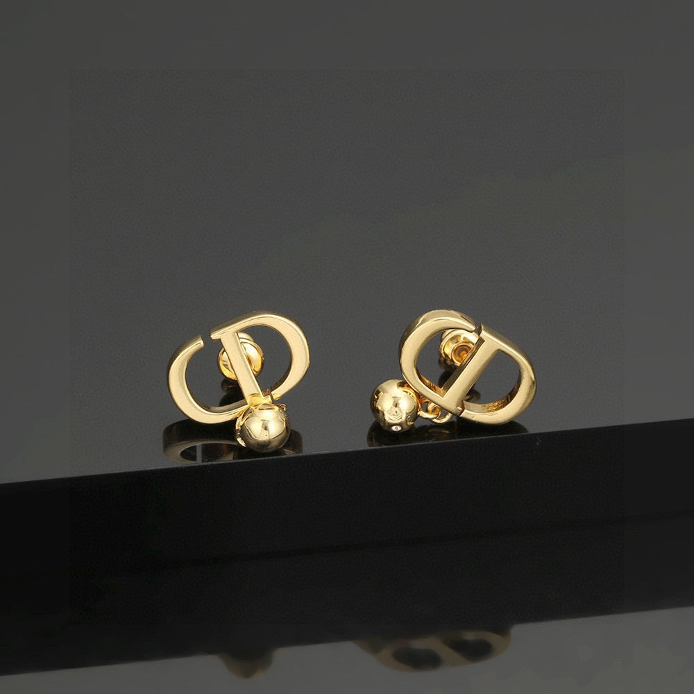 Martin Graham earrings in polished metal-tone – main product view