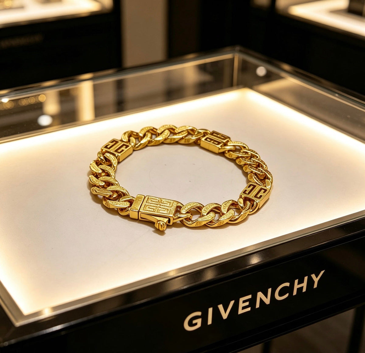 Martin Graham bracelet in polished metal-tone – main product view
