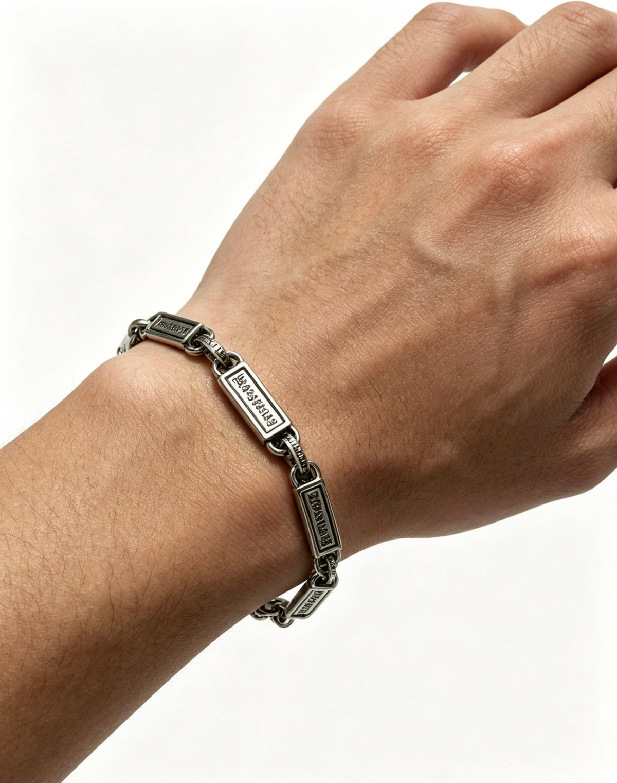 Martin Graham bracelet in polished metal-tone – main product view