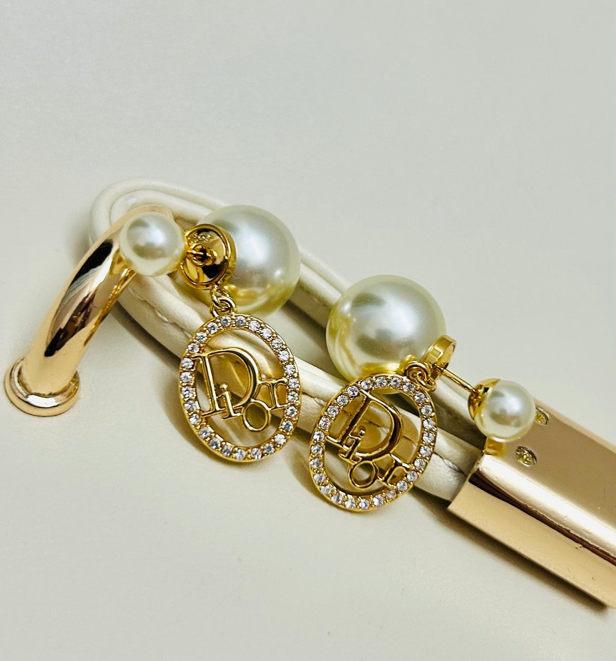 Martin Graham earrings in polished metal-tone – main product view