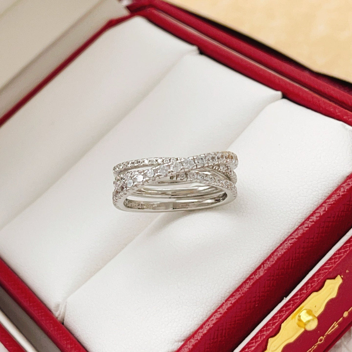 Martin Graham ring in polished metal-tone – main product view
