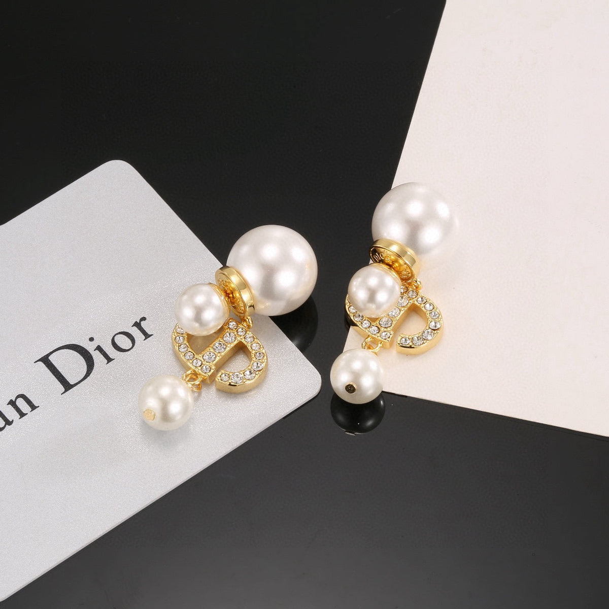 Martin Graham earrings in polished metal-tone – main product view