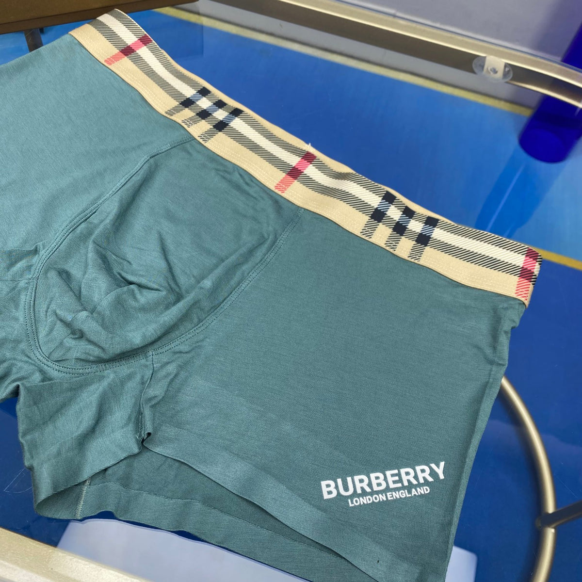 Burberry Modal Logo Detail Men's Boxer Briefs - 3-Piece Box