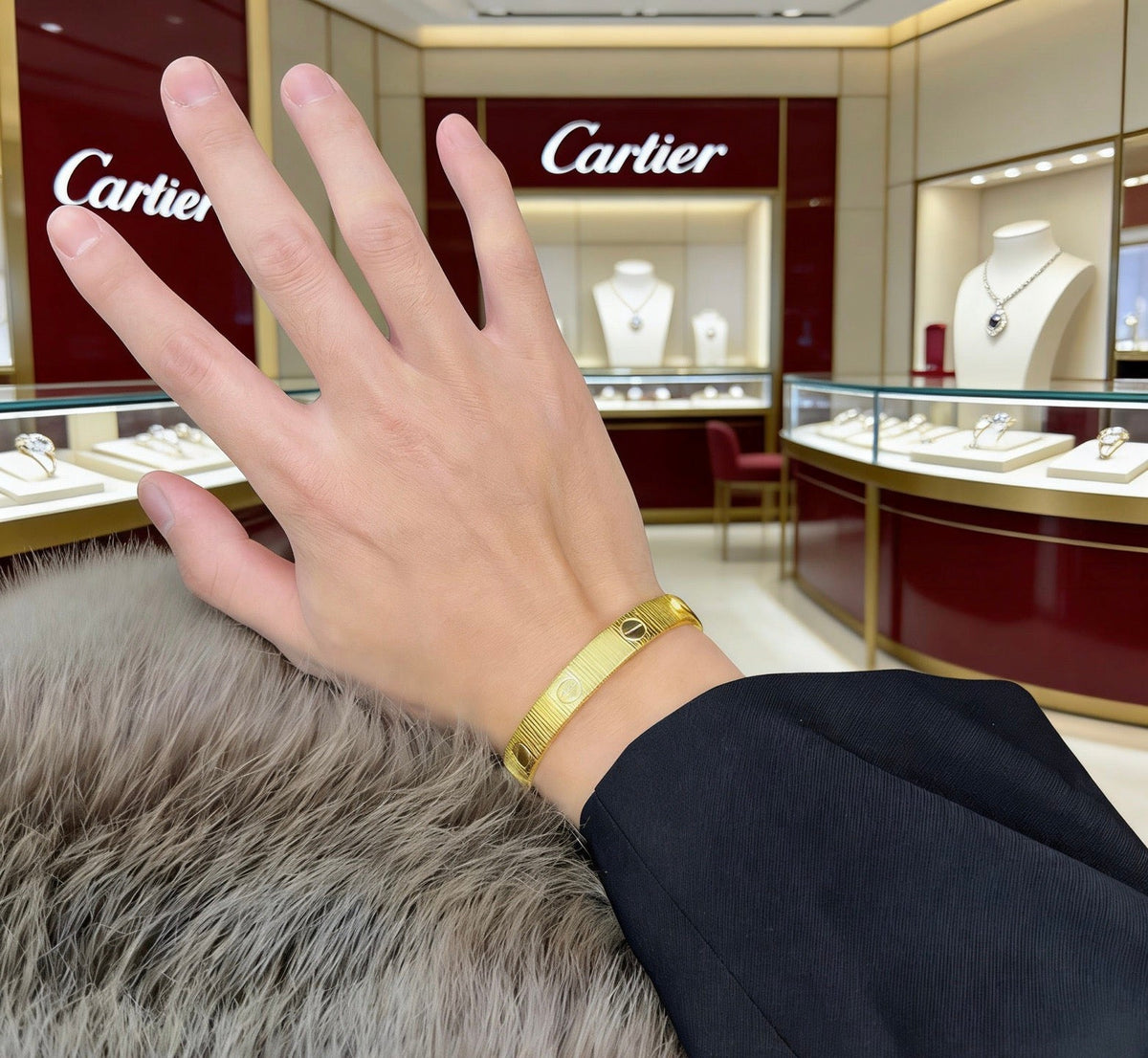 Martin Graham bracelet in polished metal-tone – main product view