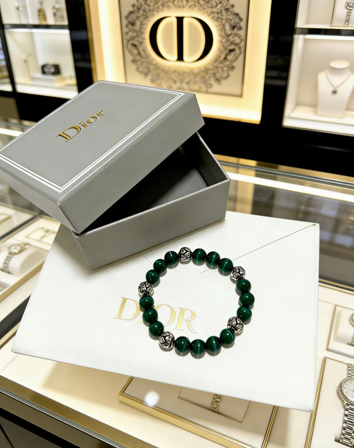 Martin Graham bracelet in polished metal-tone – main product view