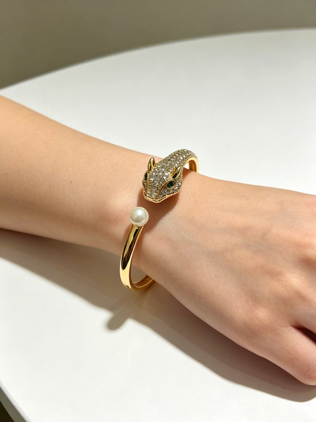 Martin Graham bracelet in polished metal-tone – main product view