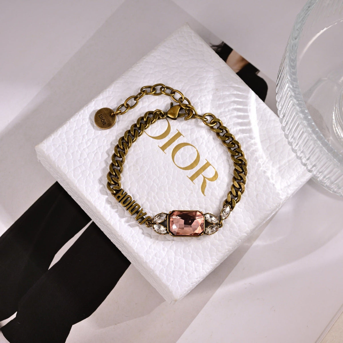 Martin Graham bracelet in polished metal-tone – main product view