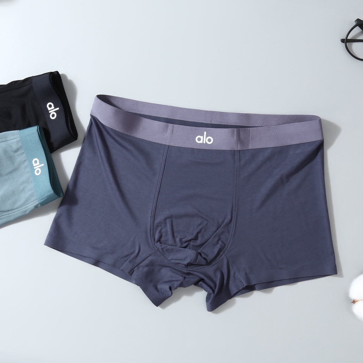 Alo Tonal Waistband Men's Trunk Underwear - 3-Piece Box