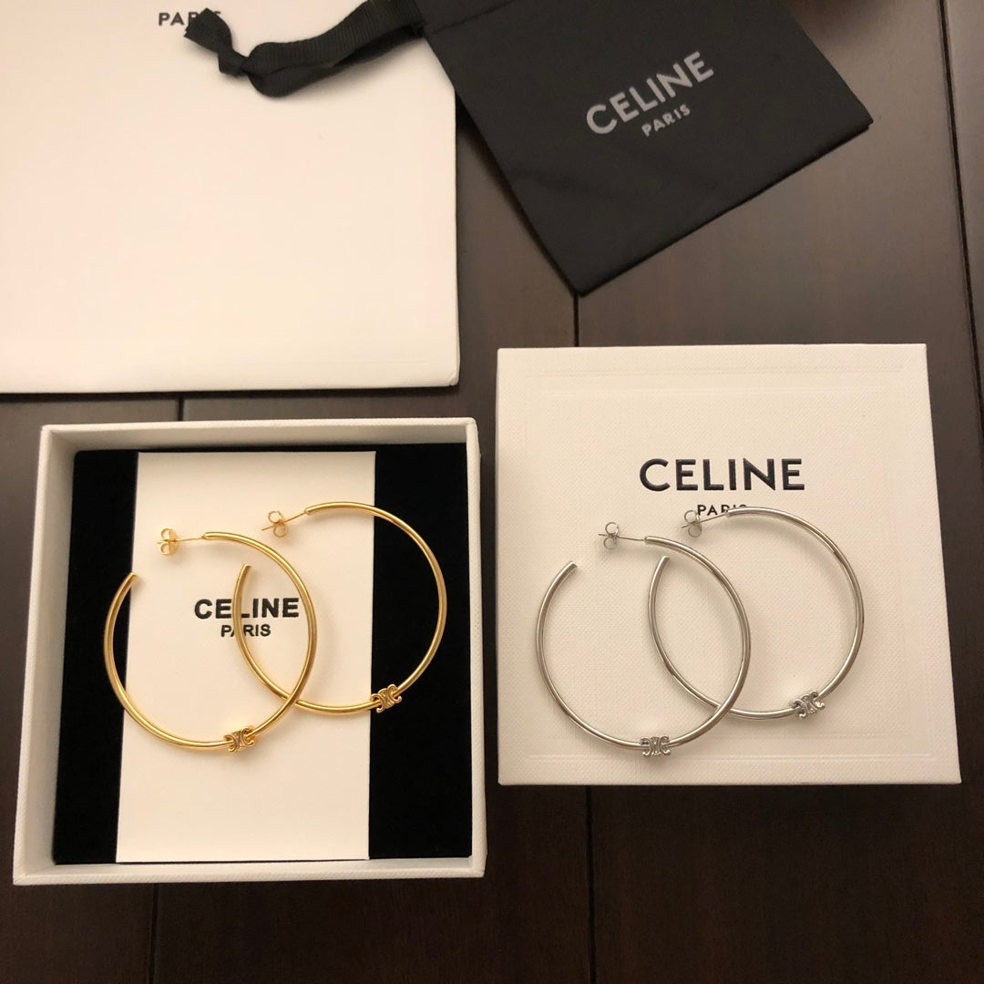 Martin Graham earrings in polished metal-tone – main product view