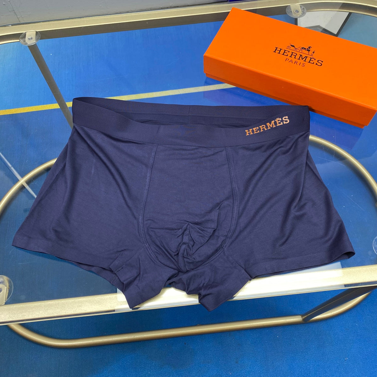 Hermes H Details Men's Boxer Briefs - 3-Piece Box