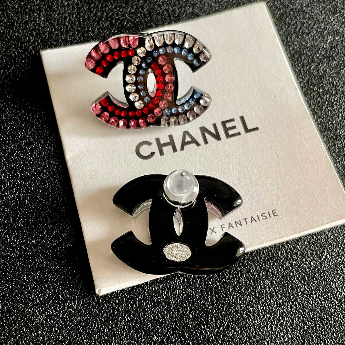 Martin Graham stud earrings in polished metal-tone – main product view