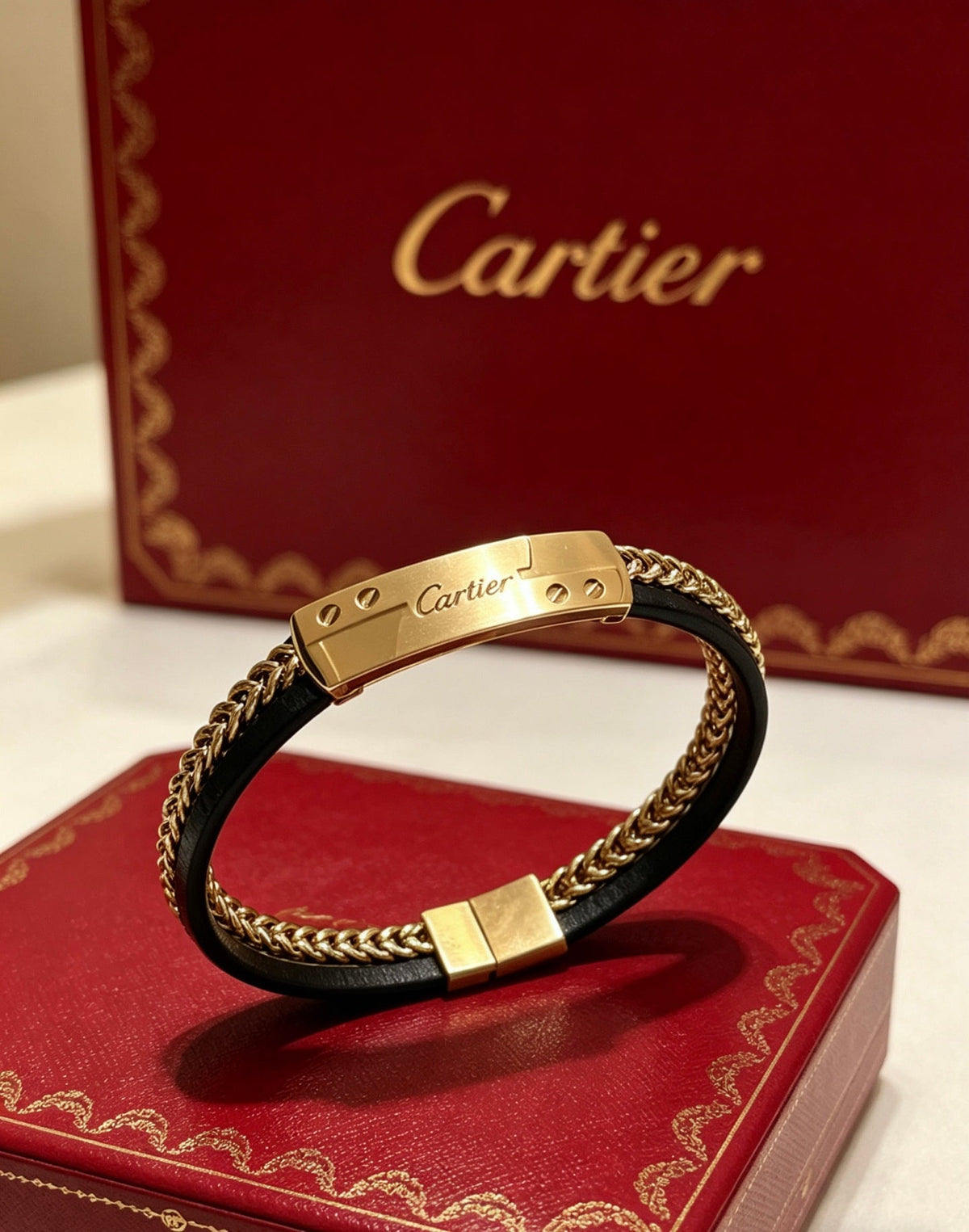 Martin Graham bracelet in polished metal-tone – main product view