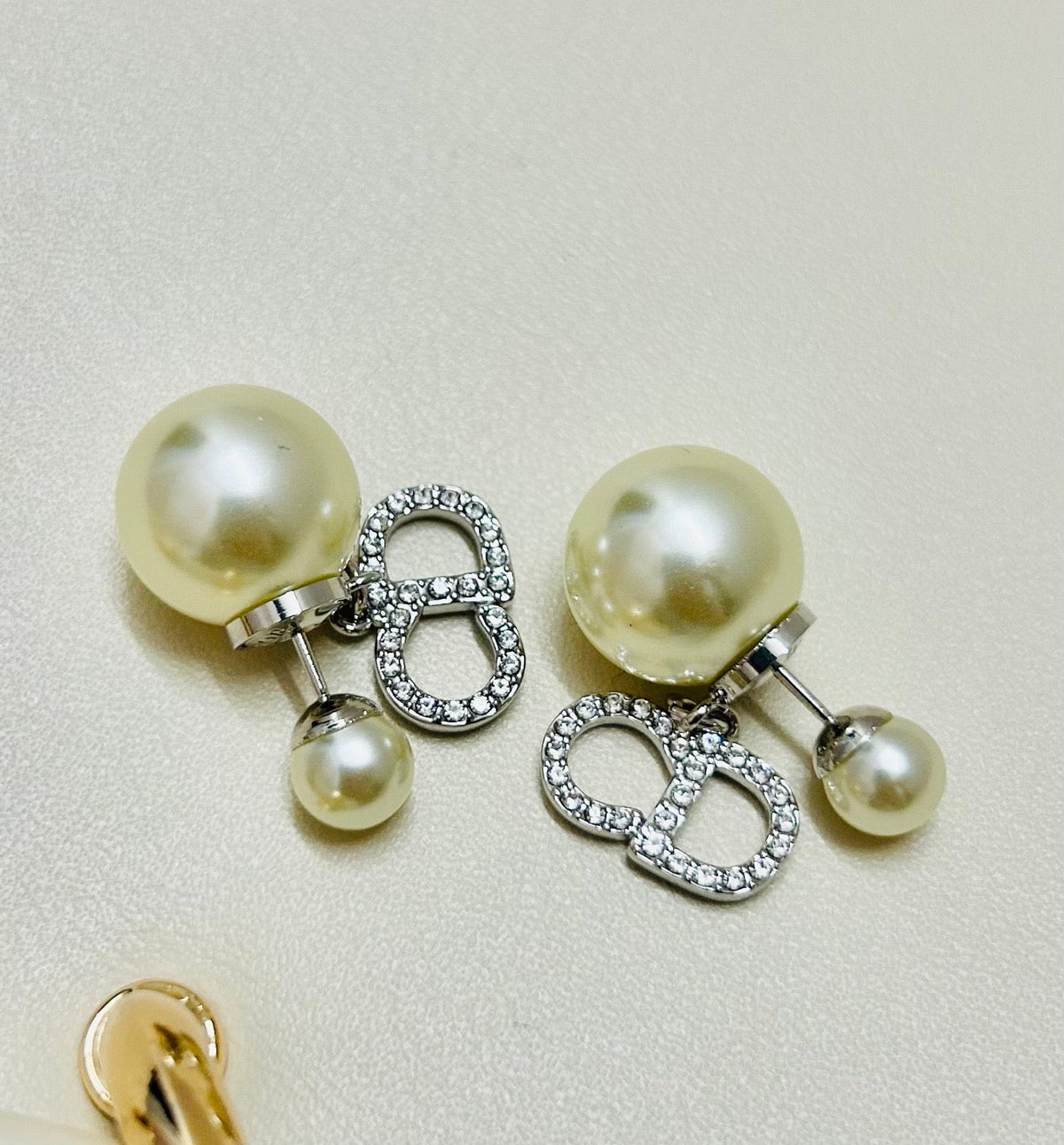 Martin Graham earrings in polished metal-tone – main product view