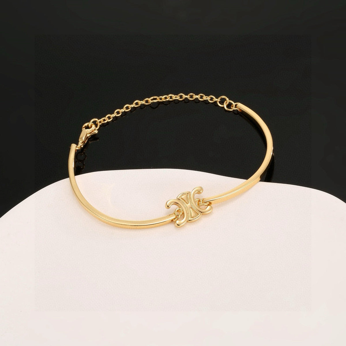 Martin Graham bracelet in polished metal-tone – main product view