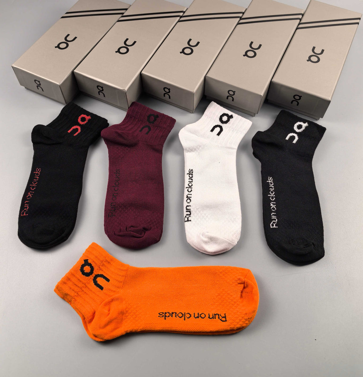 On Cotton Socks - 5-Pair Set