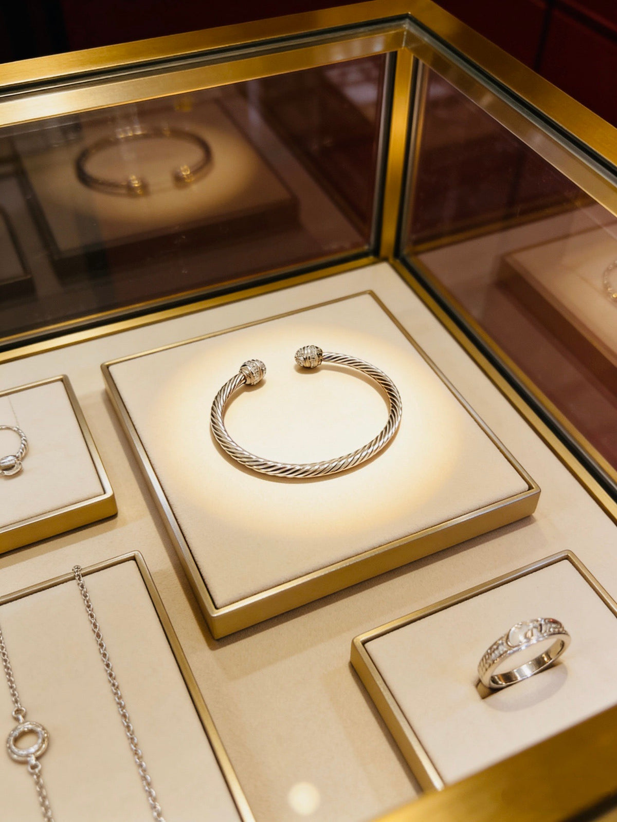 Martin Graham bracelet in polished metal-tone – main product view