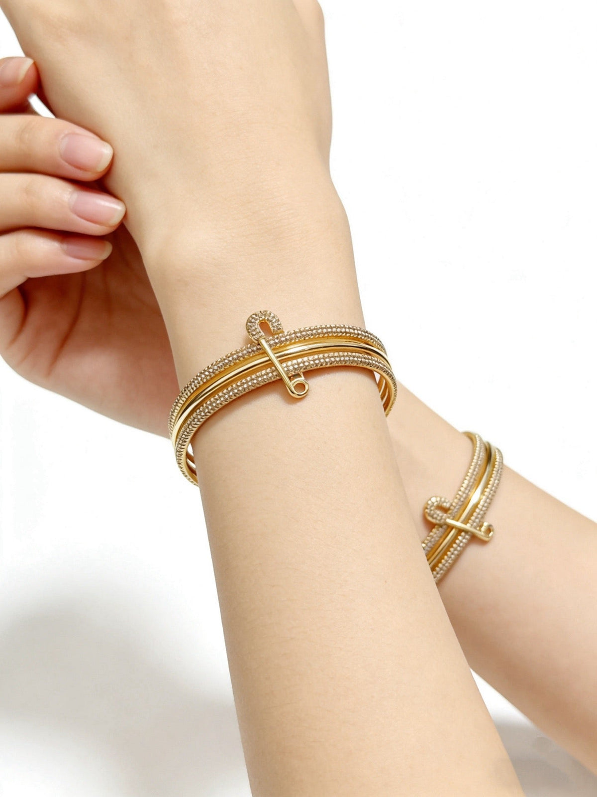 Martin Graham bracelet in polished metal-tone – main product view