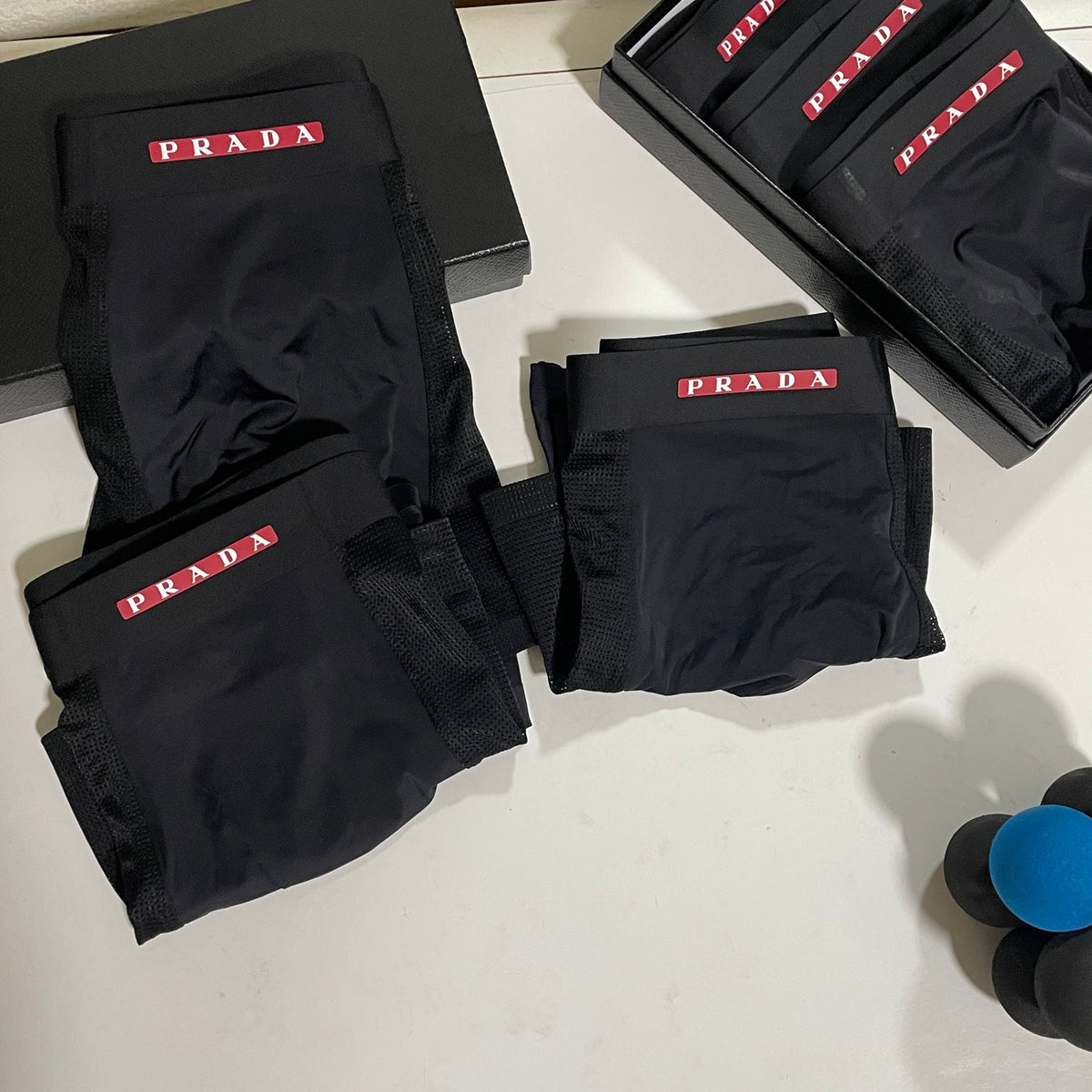 Prada Men's Boxer Briefs - 3-Piece Box