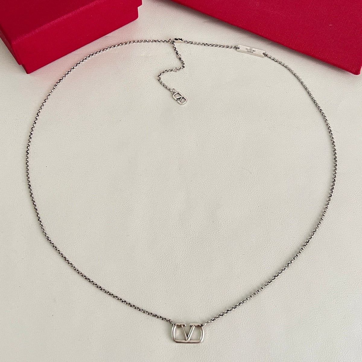 Martin Graham pendant necklace in polished metal-tone – main product view