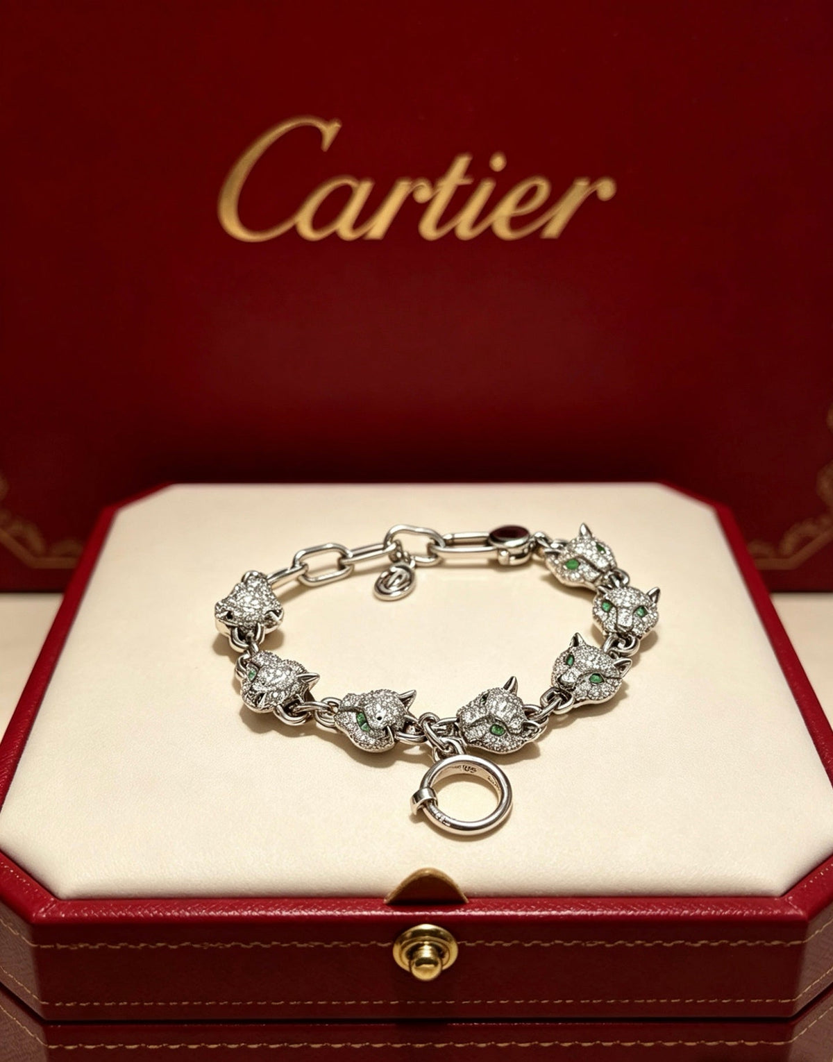Martin Graham bracelet in polished metal-tone – main product view