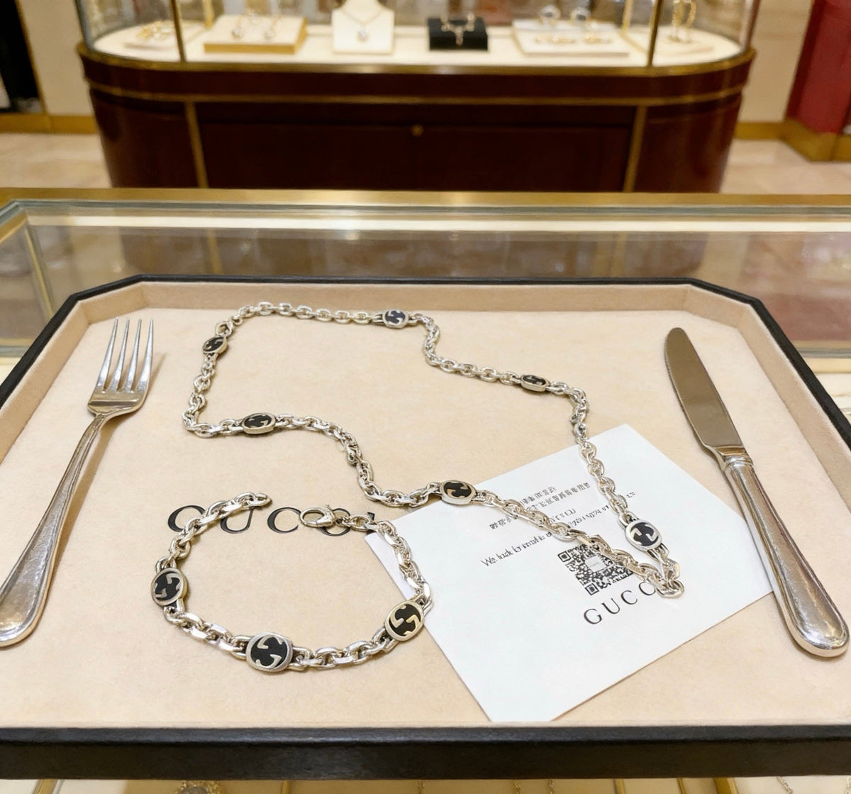 Martin Graham bracelet in polished metal-tone – main product view