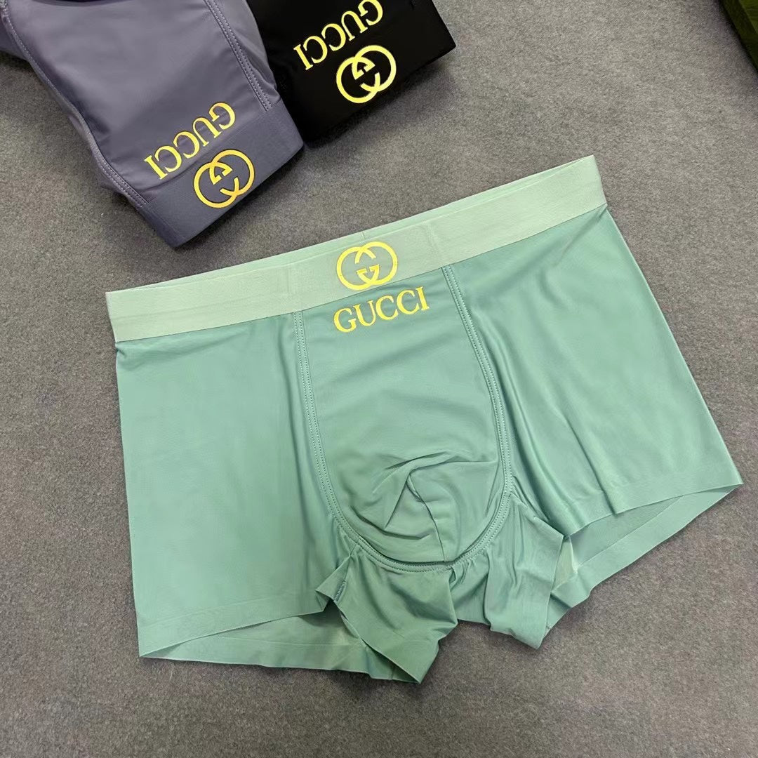 Gucci 91/9 Modal-Spandex Men's Boxer Briefs - 3-Piece Box - Sizes L-XXXL