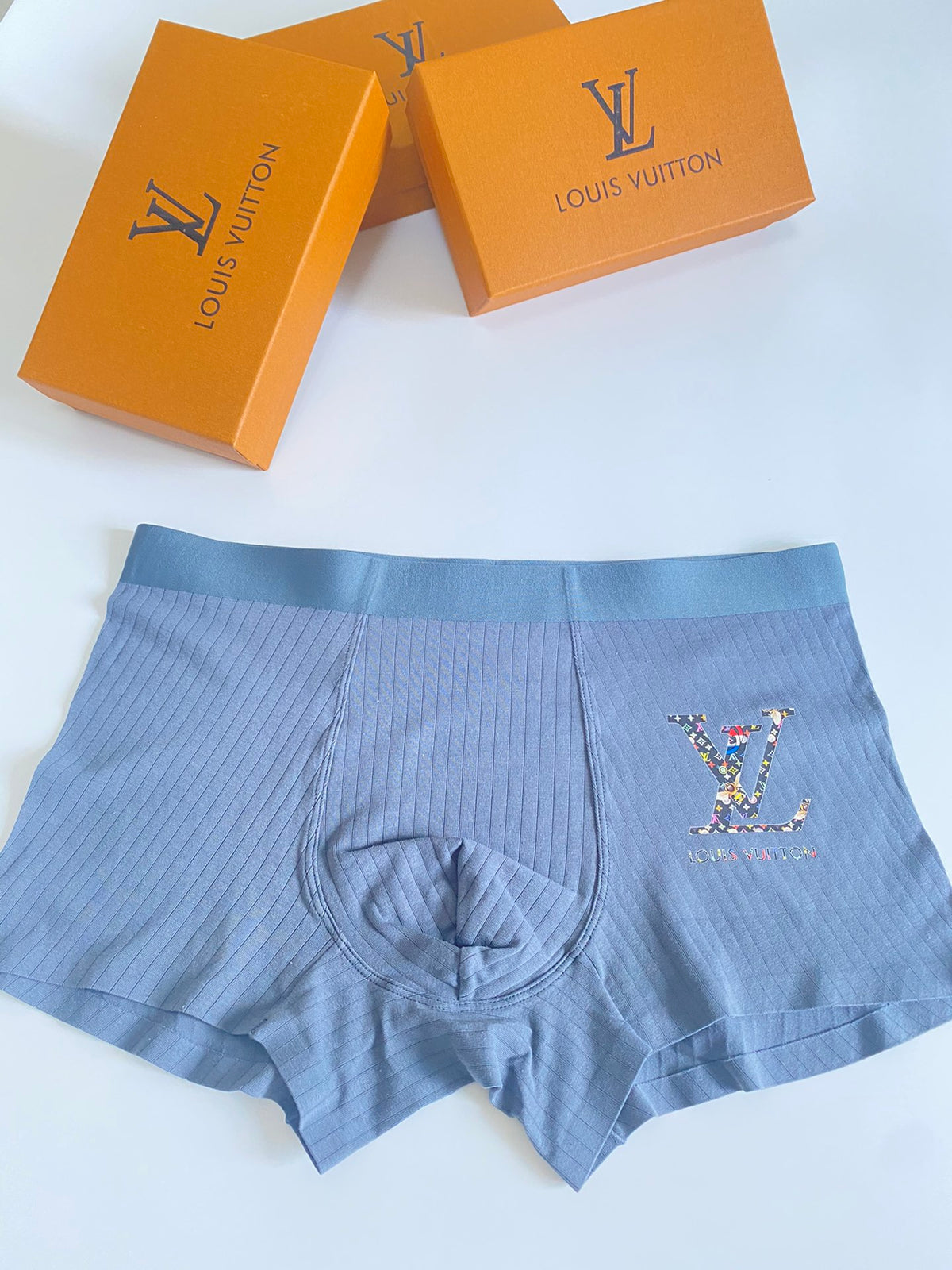 Louis Vuitton Initial Details Men's Boxer Briefs - 3-Piece Box