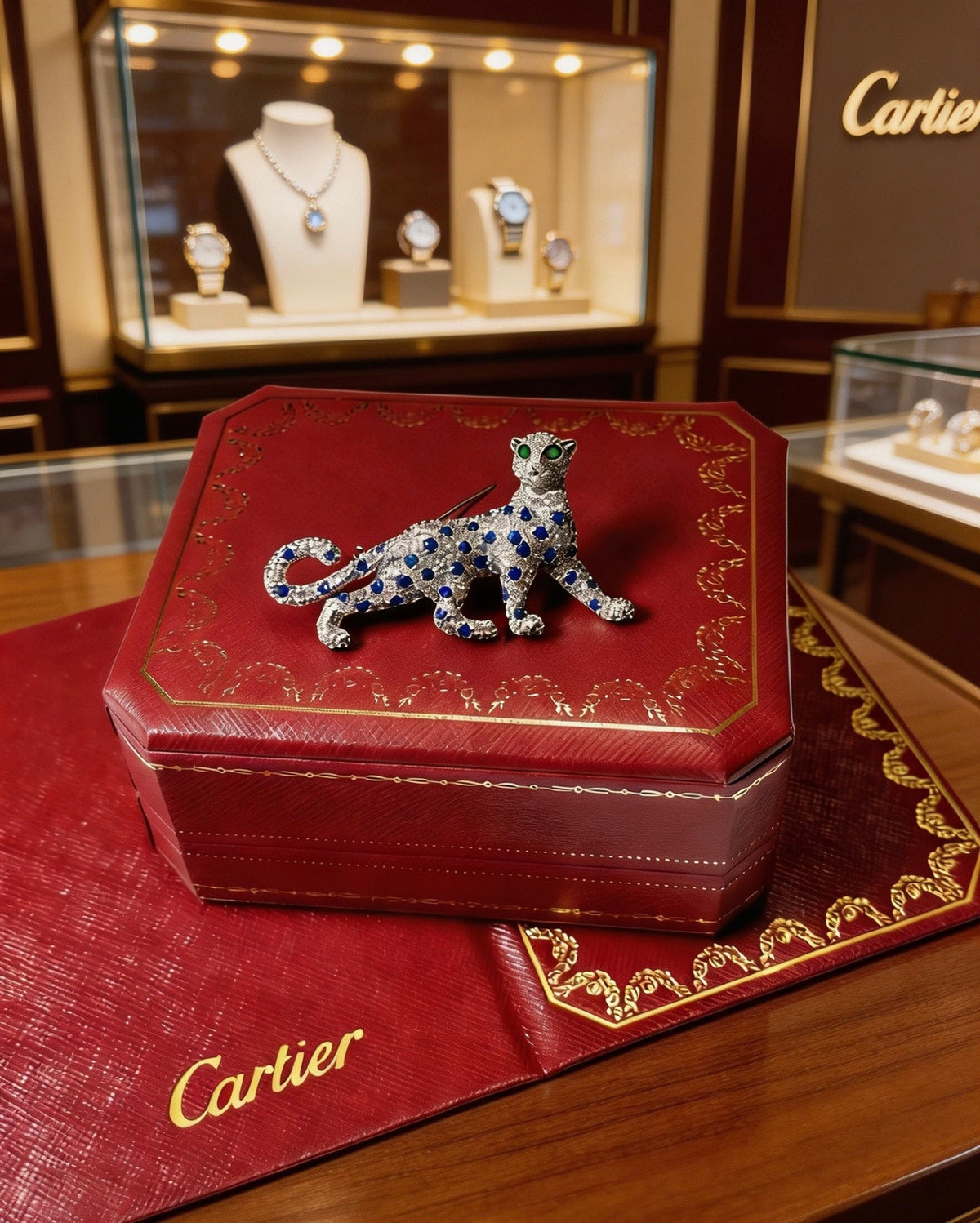 Martin Graham brooch in polished metal-tone – main product view