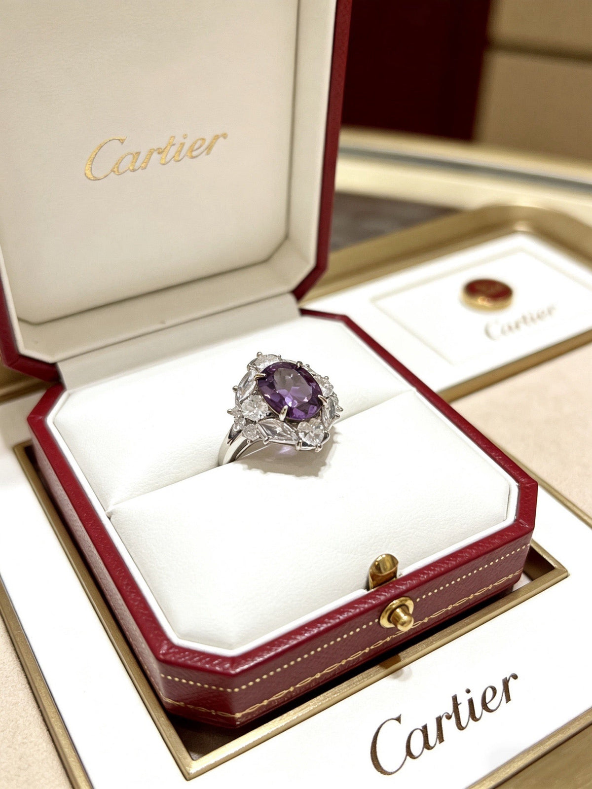 Martin Graham ring in polished metal-tone – main product view