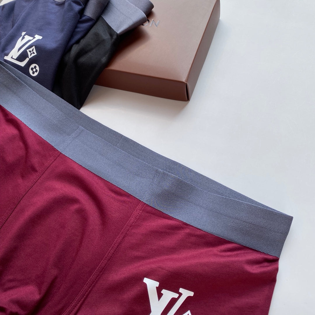 Louis Vuitton Initial Details Men's Boxer Briefs - 3-Piece Box