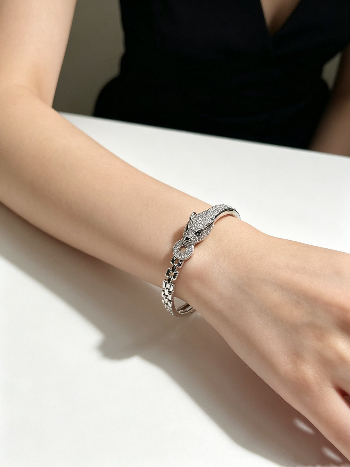 Martin Graham bracelet in polished metal-tone – main product view