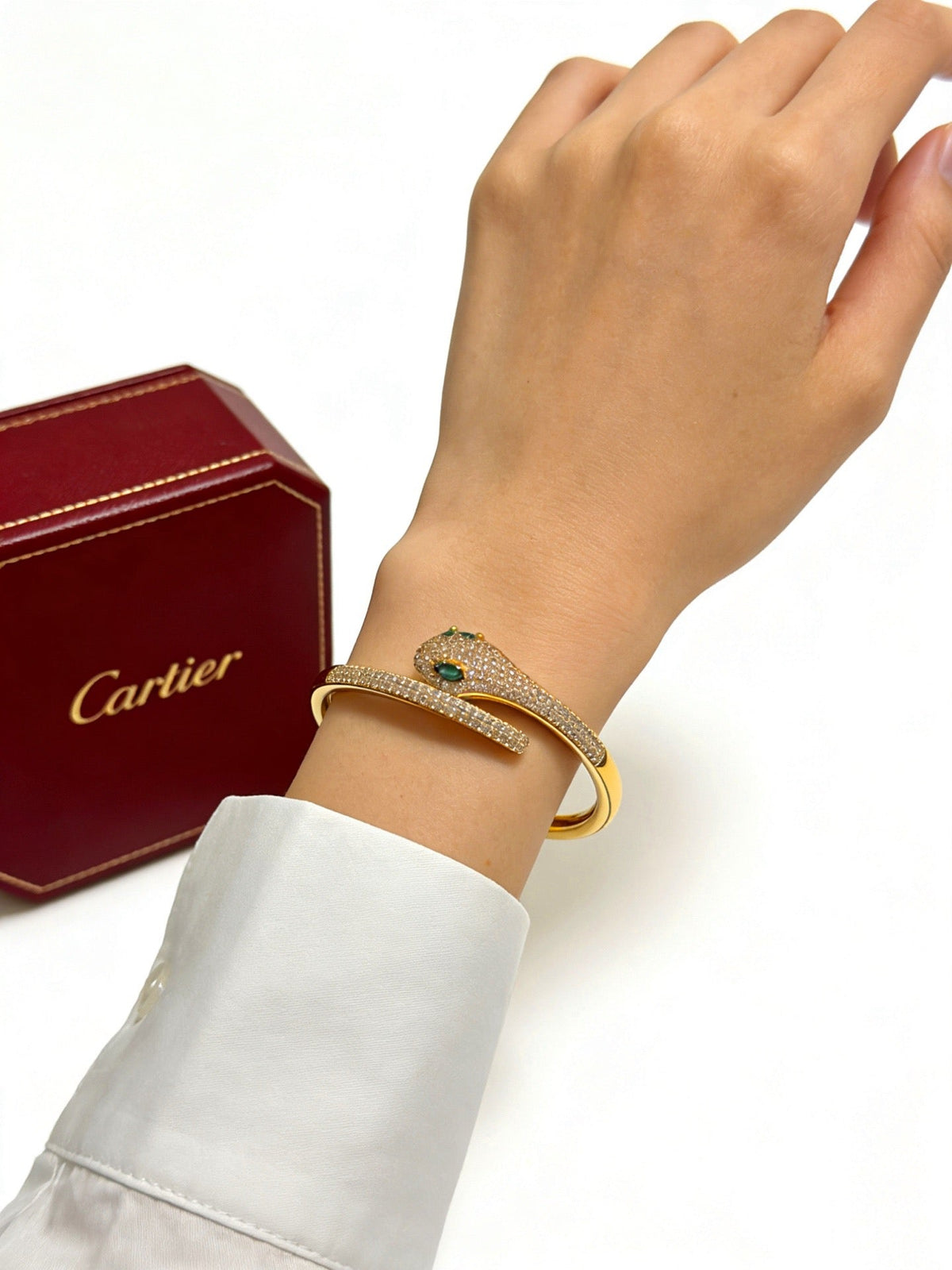 Martin Graham bracelet in polished metal-tone – main product view