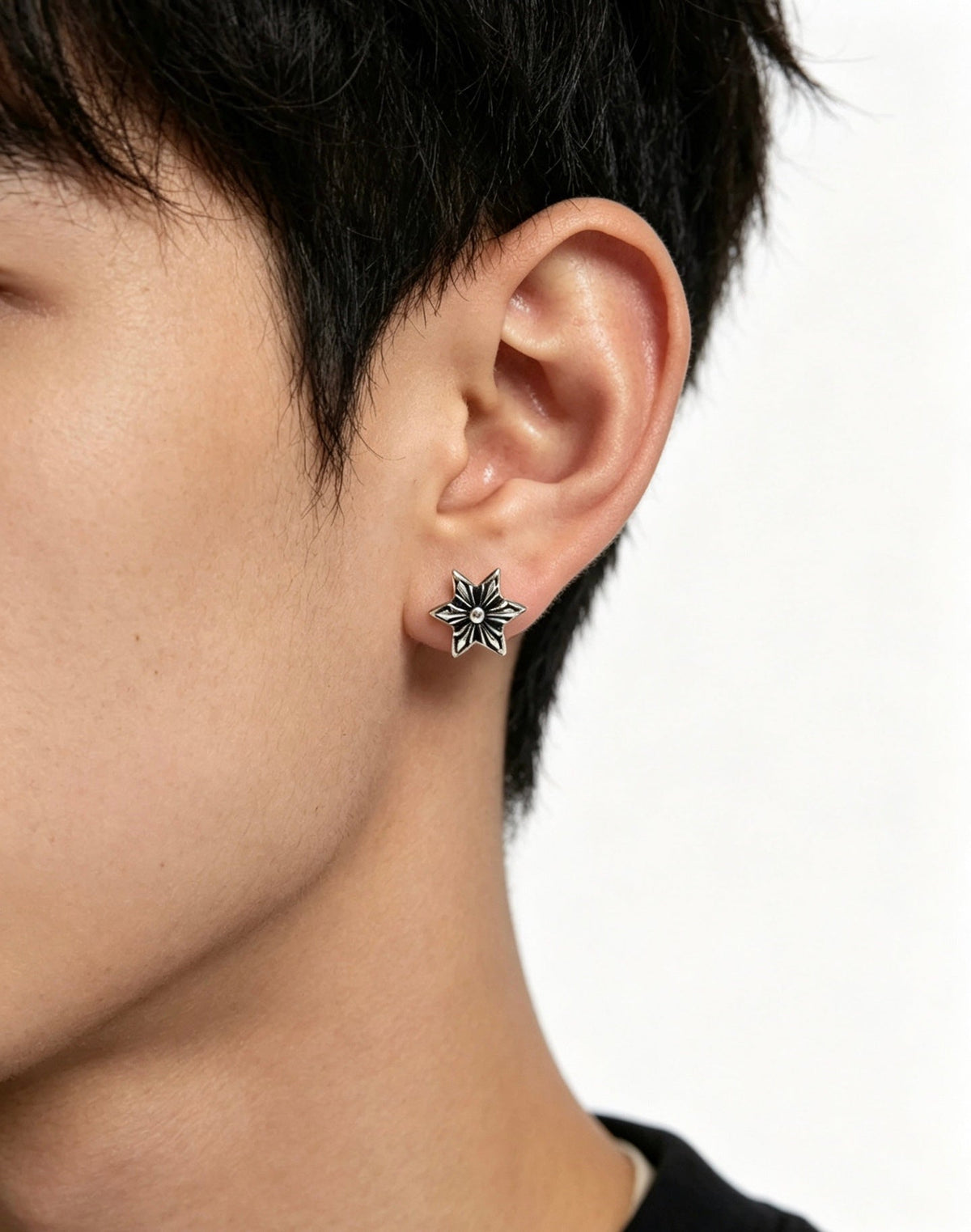 Martin Graham earrings in polished metal-tone – main product view