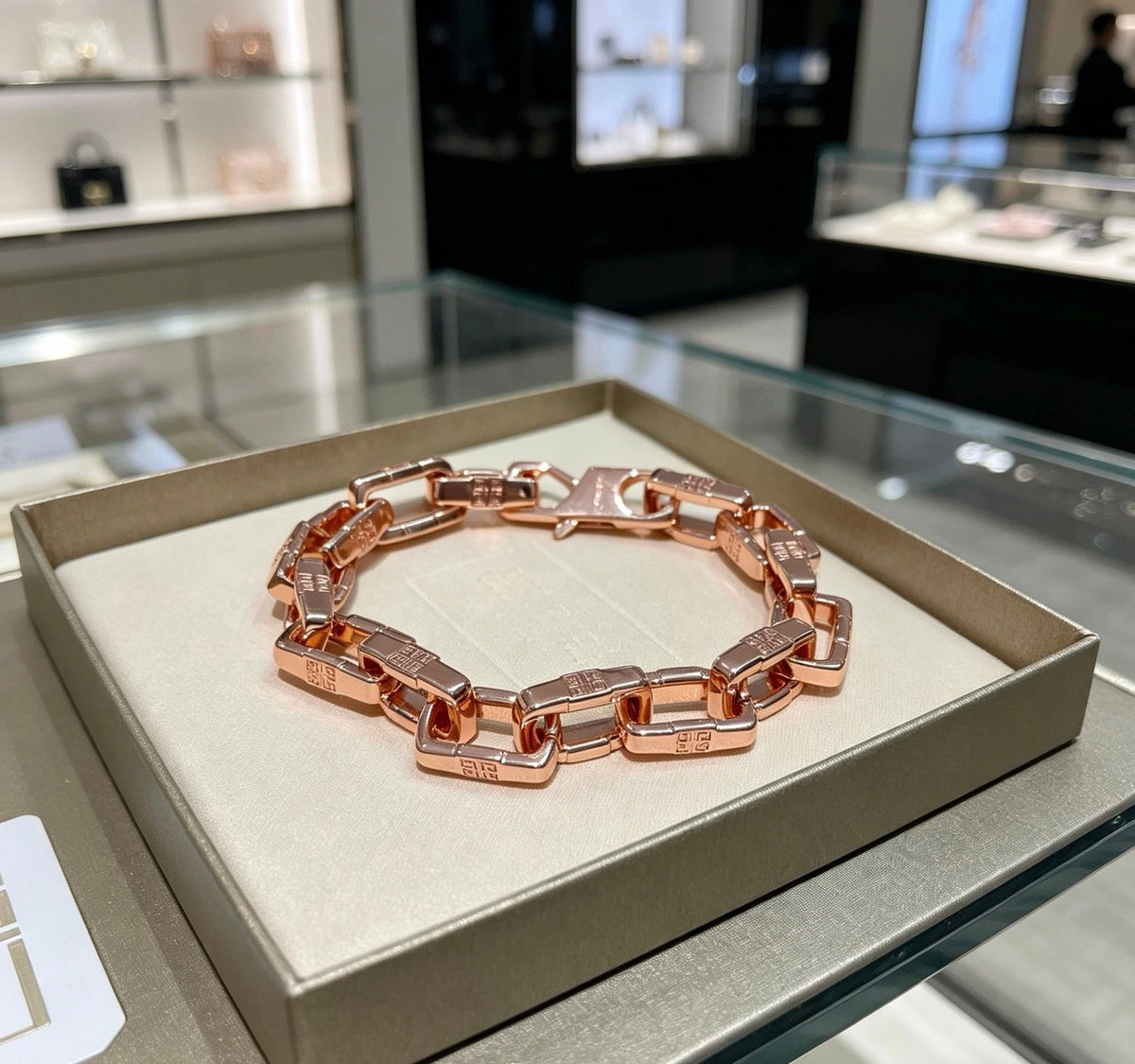 Martin Graham bracelet in polished metal-tone – main product view