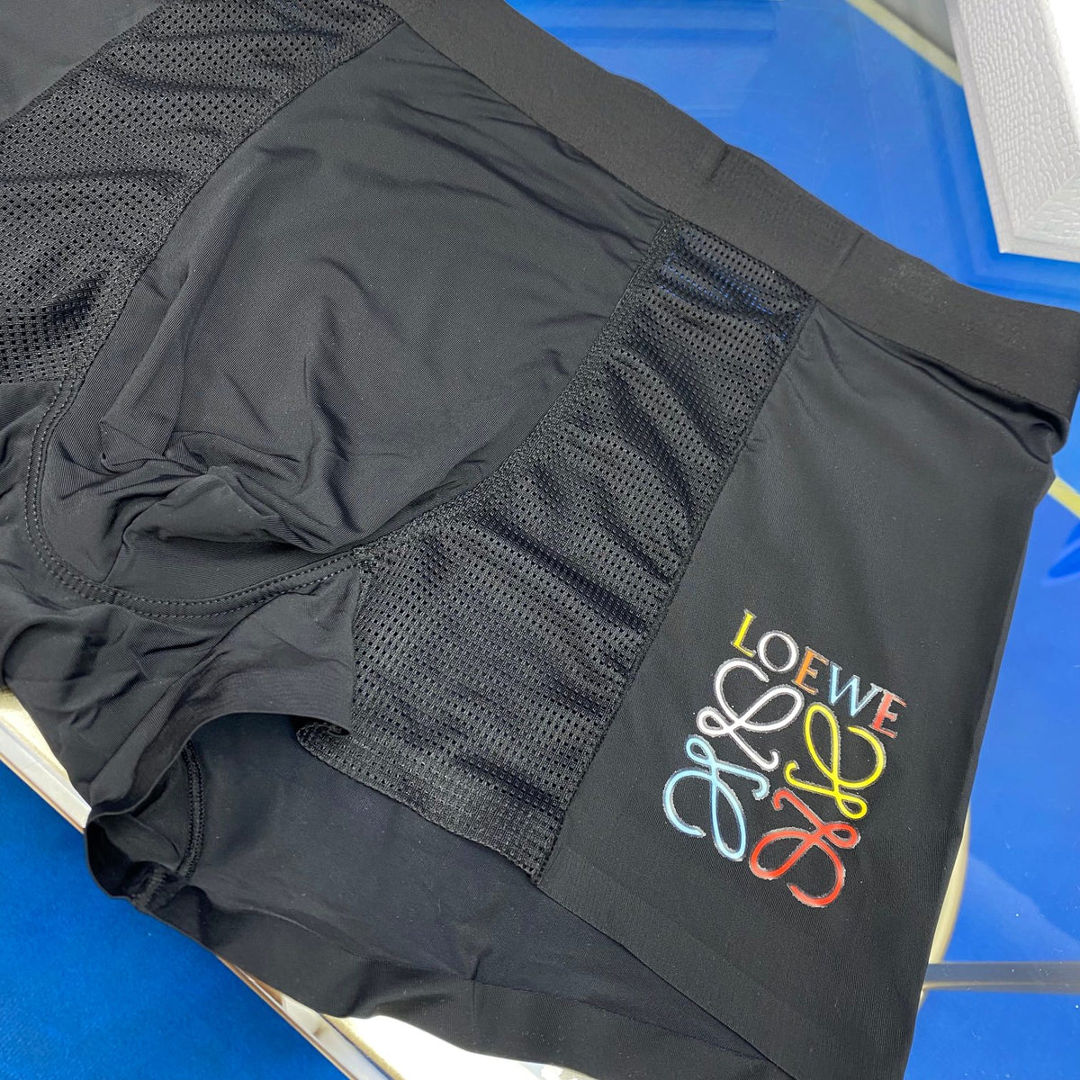 Loewe Colourful Anagram-Style Details Men's Boxer Briefs - 3-Piece Box